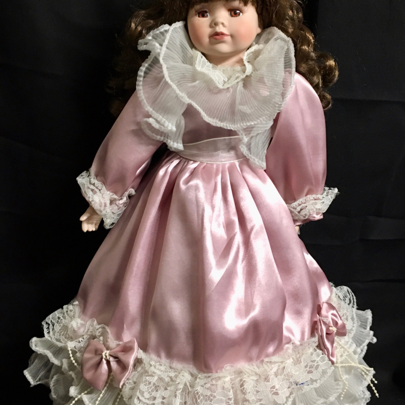22" Porcelain Vintage Doll #796B